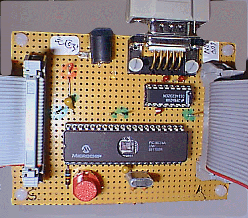 AER PIC microcontroller board
