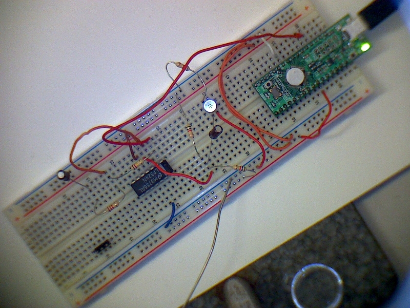 Mic board with AVR32
